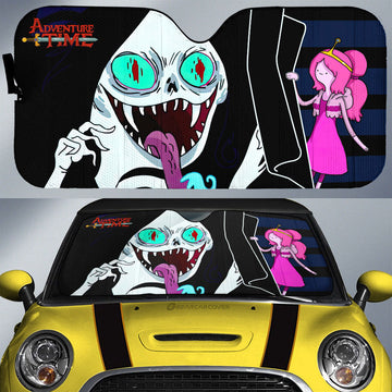 Marceline Princess Bubblegum Car Sunshade Custom Adventure Time Car Accessories - Gearcarcover - 1