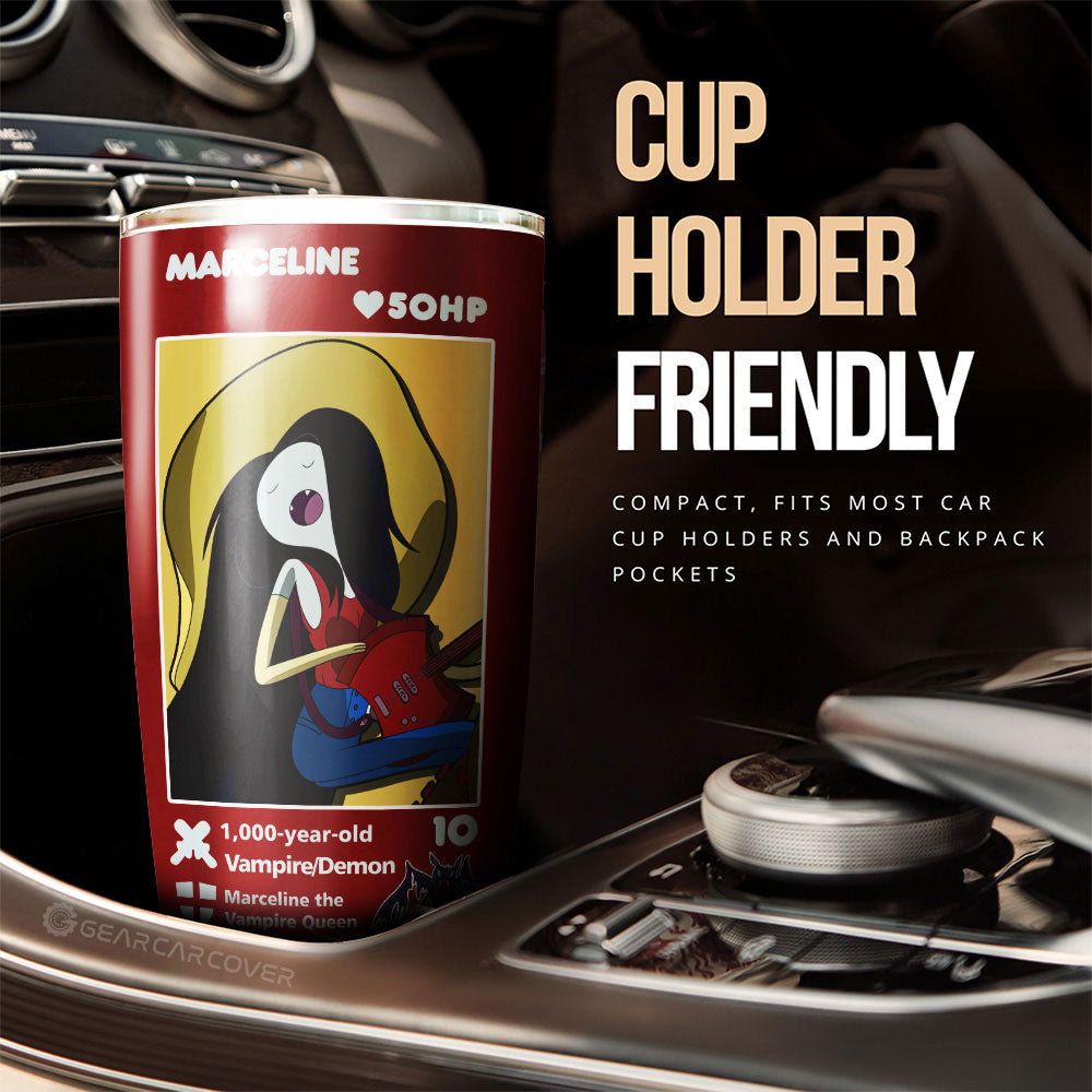 Marceline Tumbler Cup Custom Adventure Time Car Accessories - Gearcarcover - 3