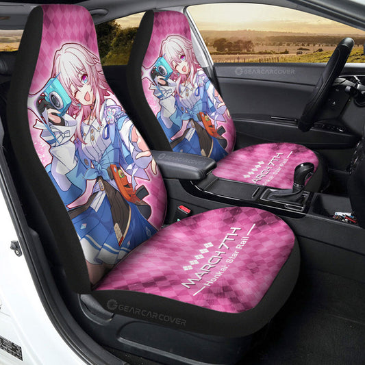 March 7th Car Seat Covers Custom Honkai Star Rail Car Accessories - Gearcarcover - 2