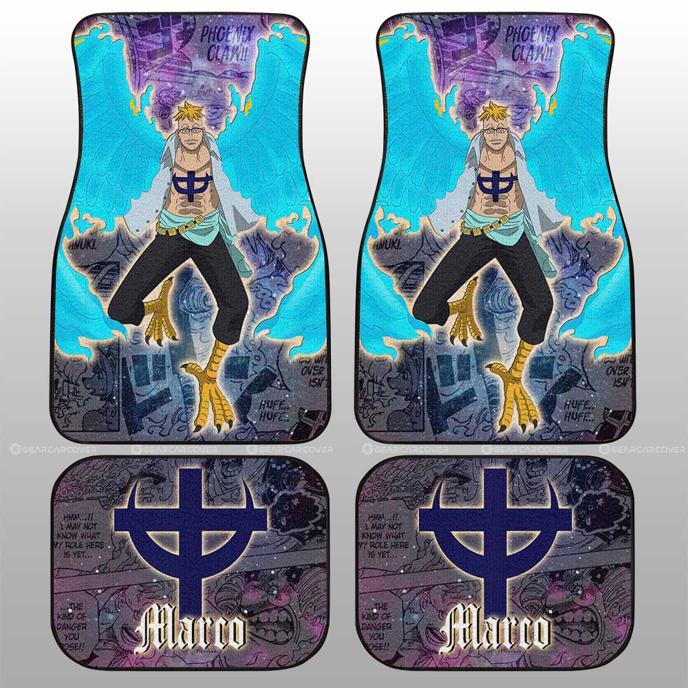 Marco Car Floor Mats Custom Car Accessories Manga Galaxy Style - Gearcarcover - 2