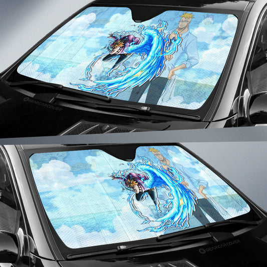 Marco Car Sunshade Custom Map Car Accessories For Fans - Gearcarcover - 2
