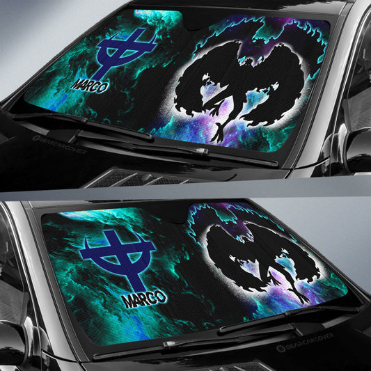 Marco Car Sunshade Custom Silhouette Style - Gearcarcover - 2