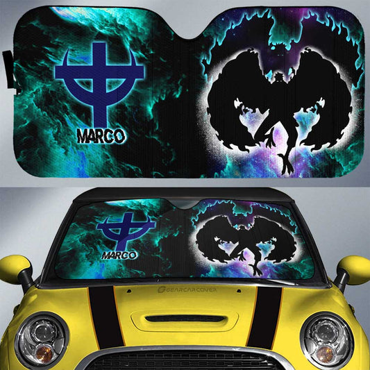 Marco Car Sunshade Custom Silhouette Style - Gearcarcover - 1