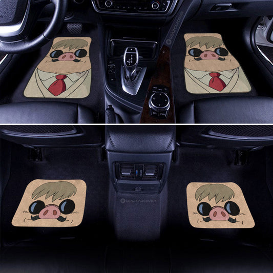 Marco Pagot Car Floor Mats Custom Porco Rosso Car Accessories - Gearcarcover - 2