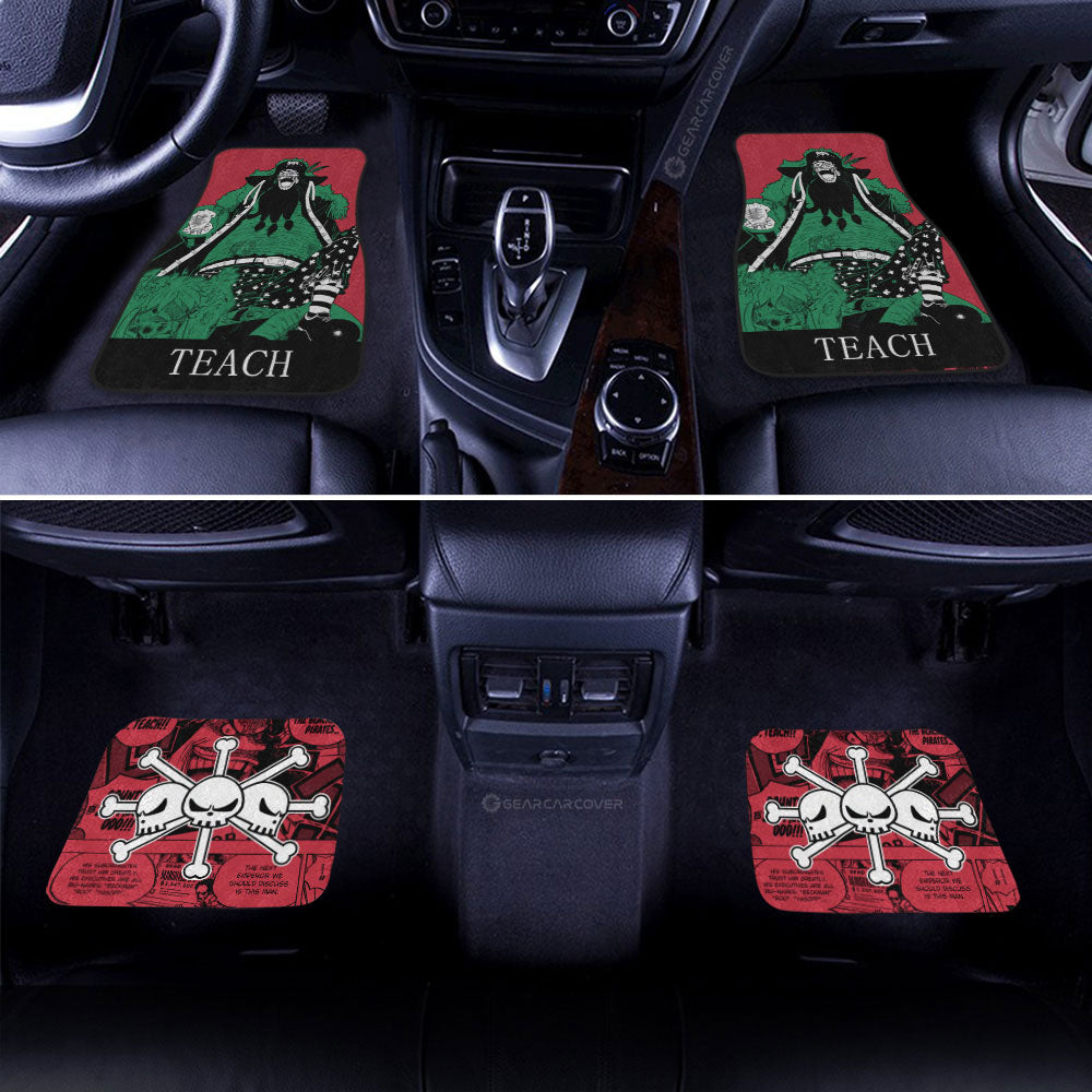 Marshall D Teach Blackbeard Car Floor Mats Custom Car Accessories - Gearcarcover - 1