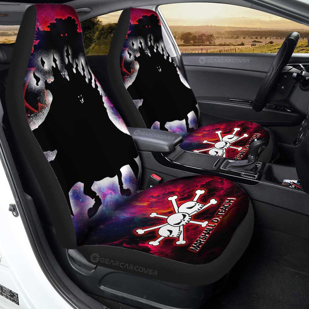 Marshall D. Teach Car Seat Covers Custom Silhouette Style - Gearcarcover - 1