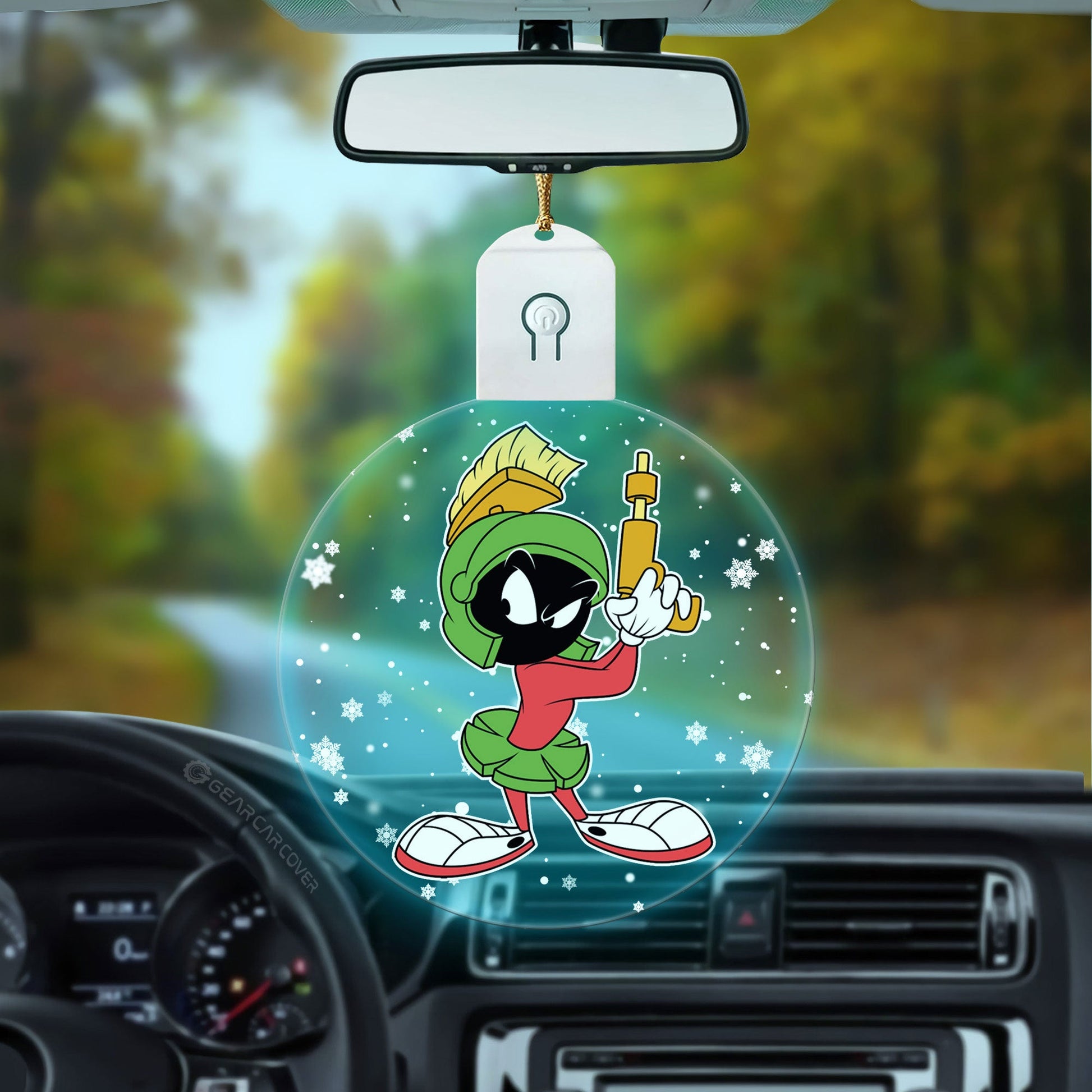 Marvin the Martian Led Ornament Custom Car Decorations - Gearcarcover - 3