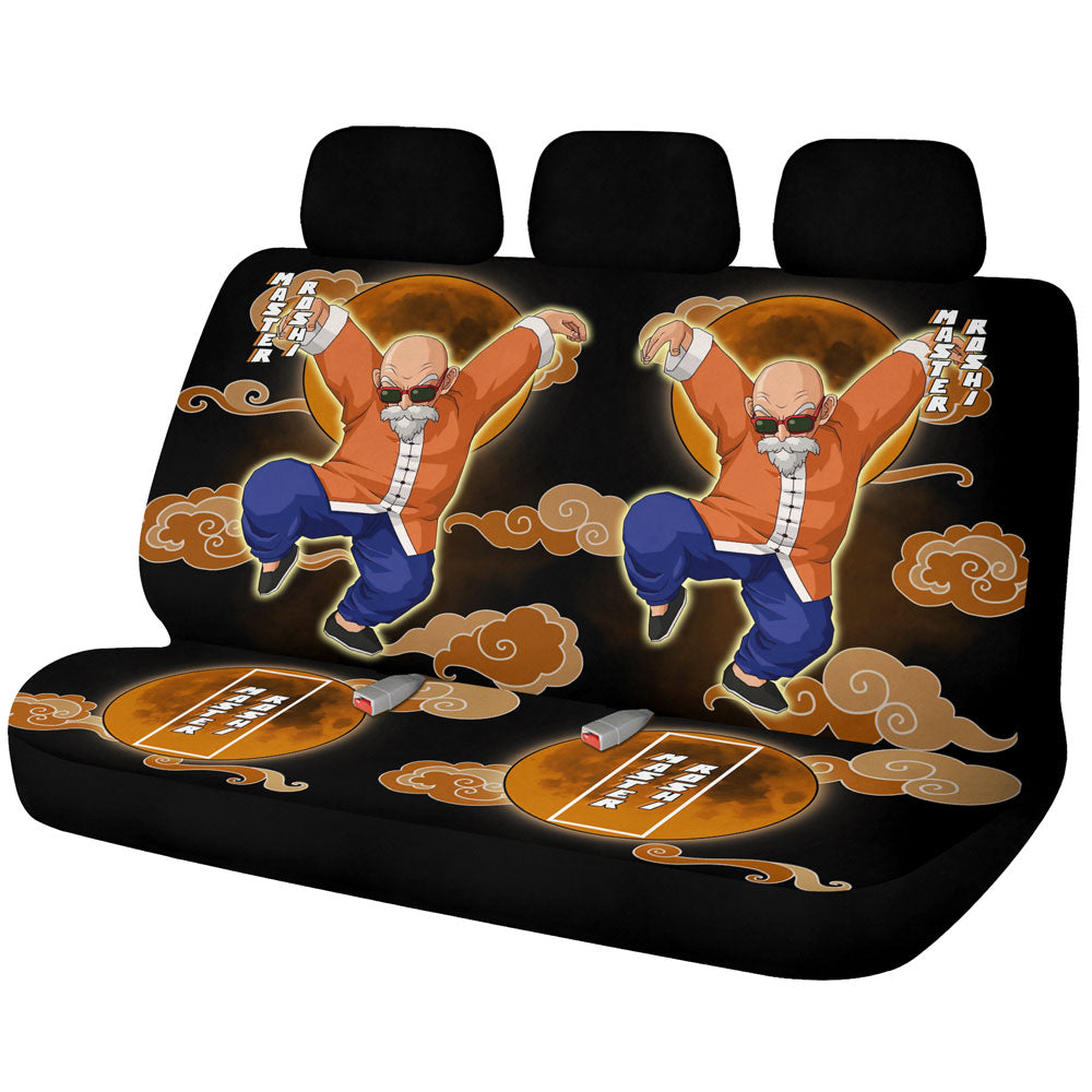 Master Roshi Car Back Seat Covers Custom Car Accessories - Gearcarcover - 1