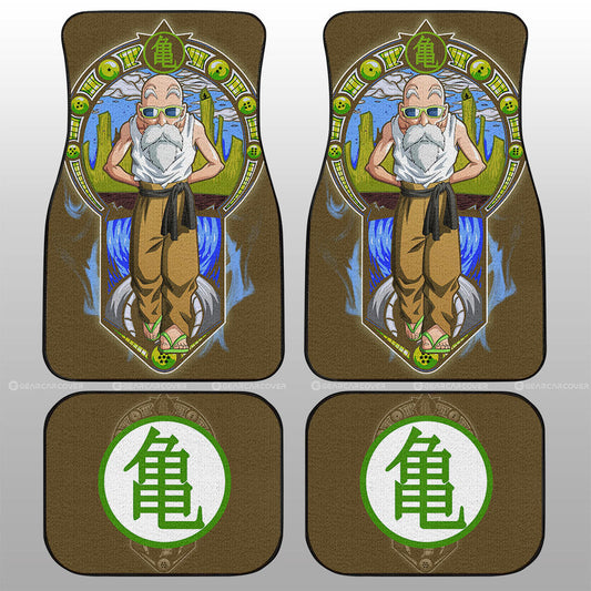 Master Roshi Car Floor Mats Custom Car Interior Accessories - Gearcarcover - 1