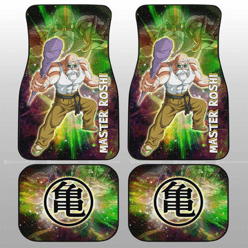 Master Roshi Car Floor Mats Custom Dragon Ball Anime Car Accessories - Gearcarcover - 1