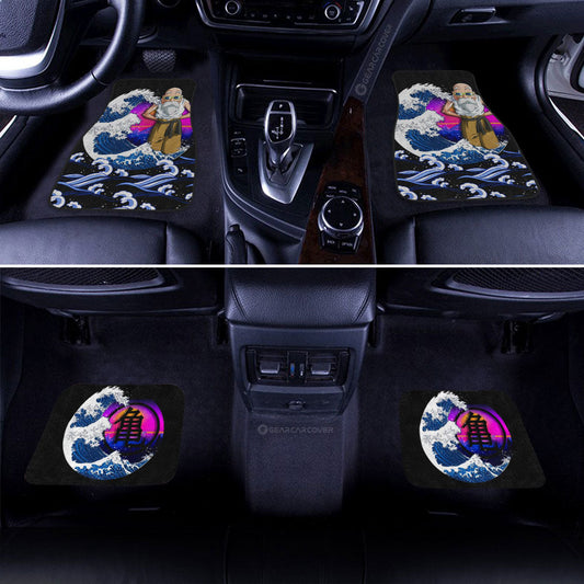 Master Roshi Car Floor Mats Custom Dragon Ball Car Interior Accessories - Gearcarcover - 2