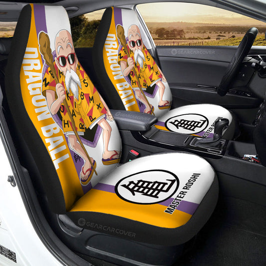 Master Roshi Car Seat Covers Custom Car Accessories For Fans - Gearcarcover - 1