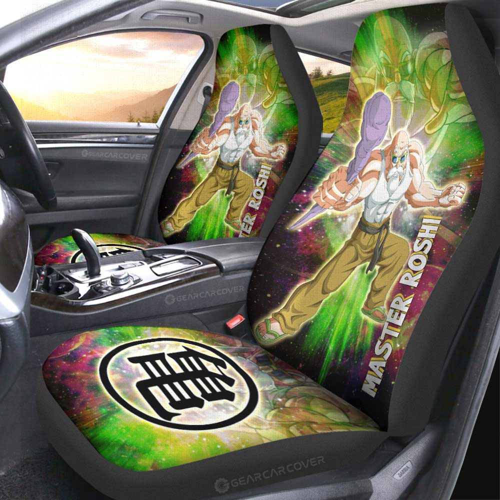 Master Roshi Car Seat Covers Custom Car Accessories - Gearcarcover - 1