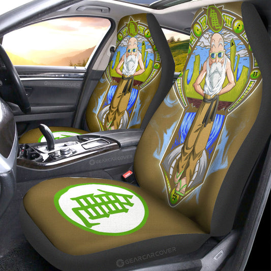 Master Roshi Car Seat Covers Custom Car Interior Accessories - Gearcarcover - 1