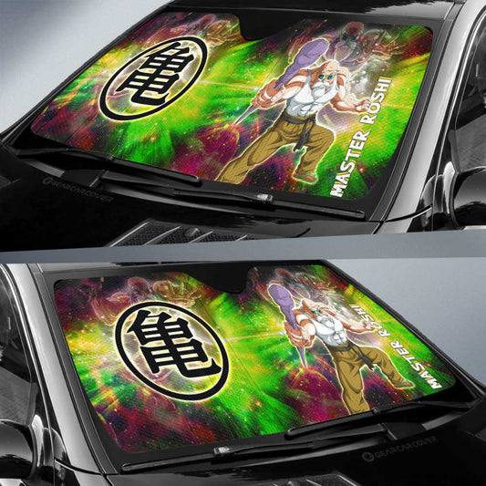 Master Roshi Car Sunshade Custom Dragon Ball Anime Car Accessories - Gearcarcover - 2