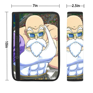 Master Roshi Seat Belt Covers Custom Car Accessories - Gearcarcover - 1