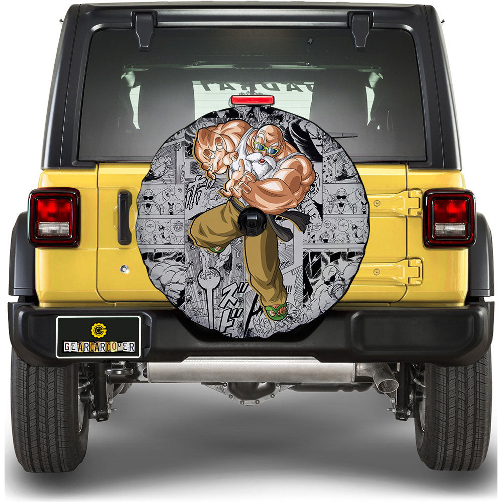 Master Roshi Spare Tire Covers Camera Hole Collection - Gearcarcover - 1