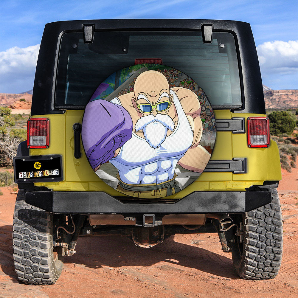 Master Roshi Spare Tire Covers Custom Car Accessories - Gearcarcover - 3