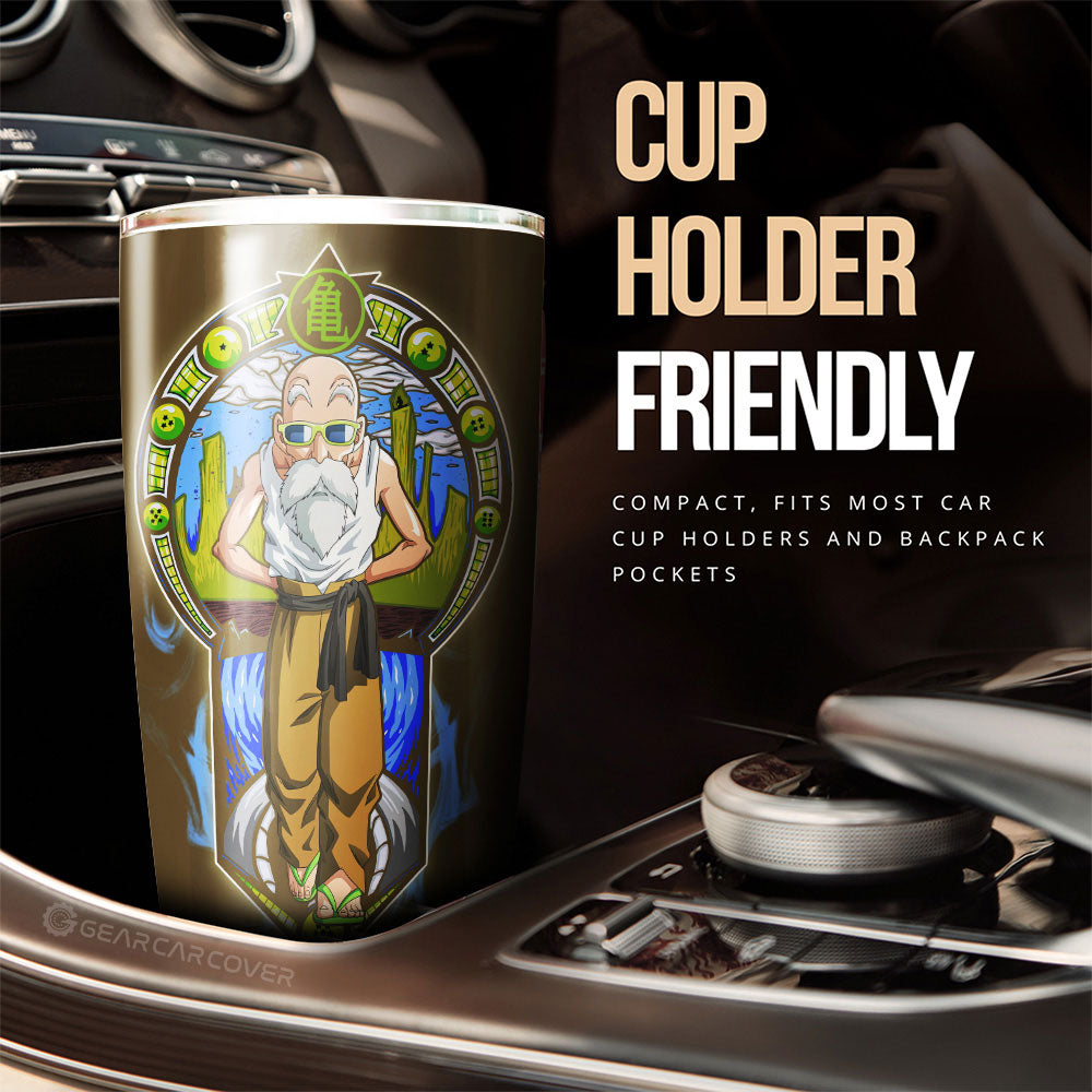 Master Roshi Tumbler Cup Custom Car Interior Accessories - Gearcarcover - 3