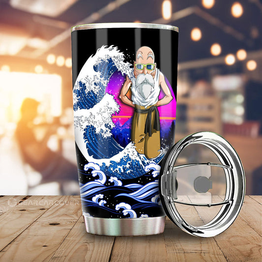 Master Roshi Tumbler Cup Custom Dragon Ball Car Interior Accessories - Gearcarcover - 1