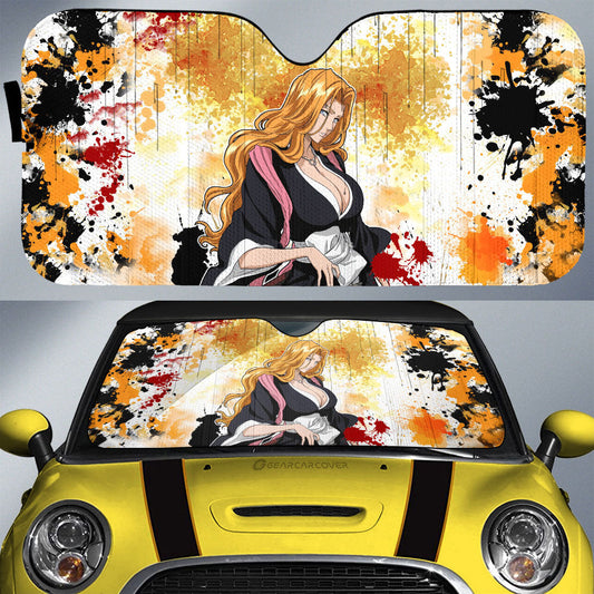 Matsumoto Rangiku Car Sunshade Custom Car Accessories - Gearcarcover - 1