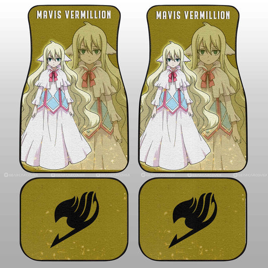 Mavis Vermillion Car Floor Mats Custom - Gearcarcover - 2