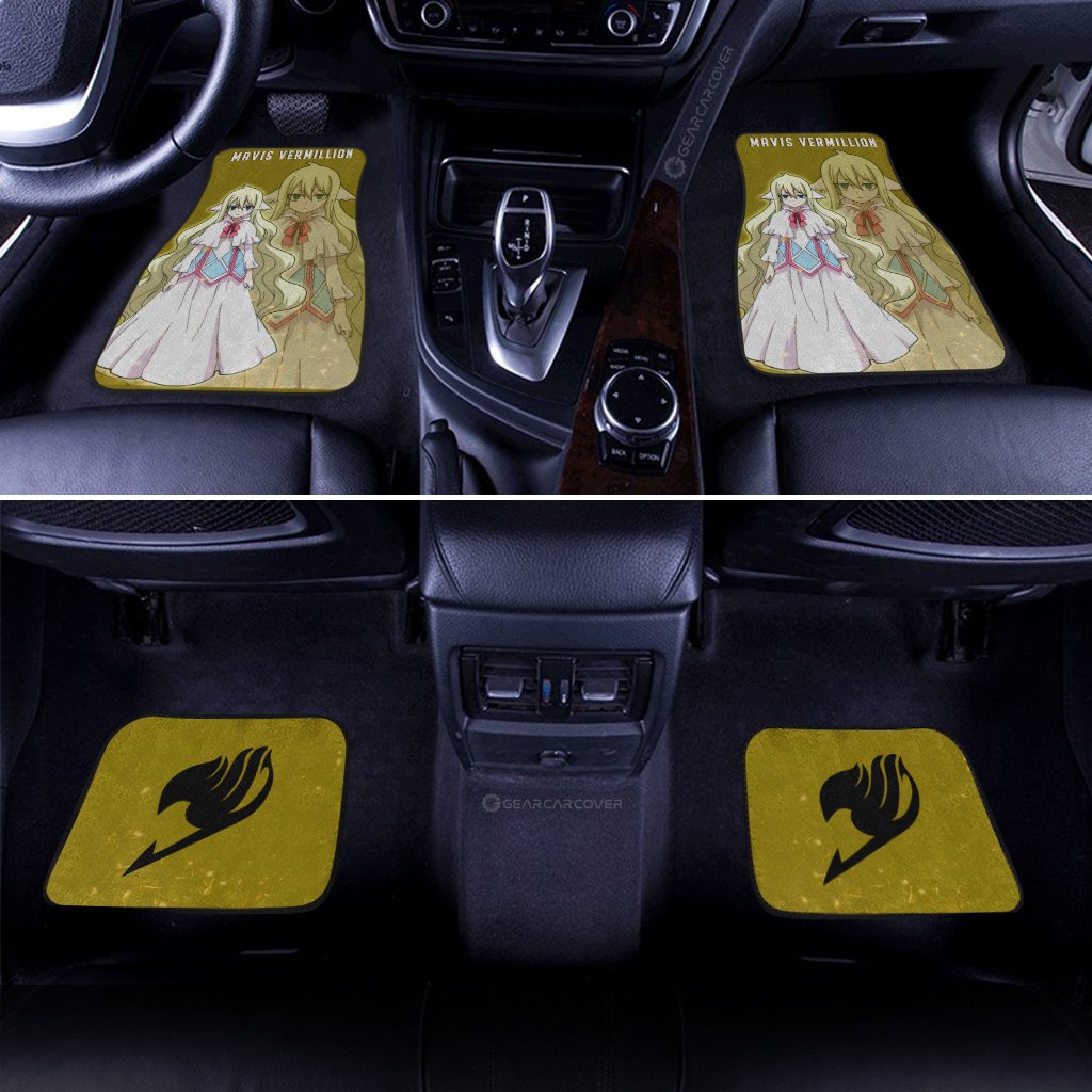 Mavis Vermillion Car Floor Mats Custom - Gearcarcover - 3