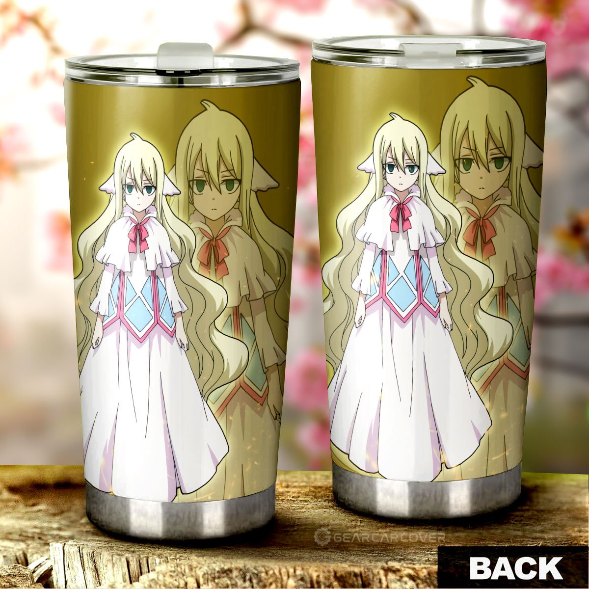 Mavis Vermillion Tumbler Cup Custom - Gearcarcover - 3