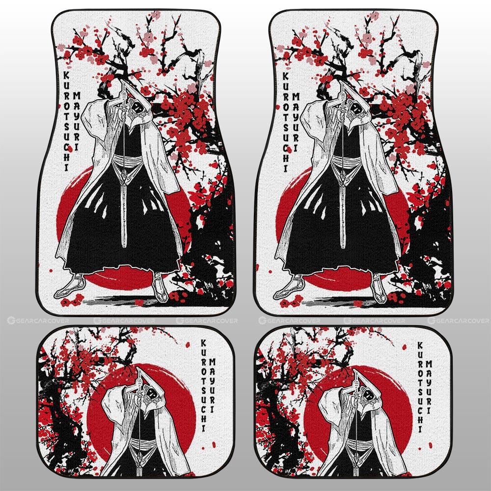 Mayuri Kurotsuchi Car Floor Mats Custom Japan Style Bleach Car Interior Accessories - Gearcarcover - 2