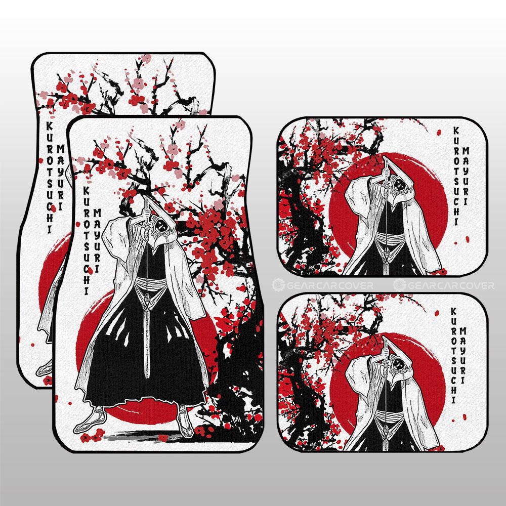 Mayuri Kurotsuchi Car Floor Mats Custom Japan Style Bleach Car Interior Accessories - Gearcarcover - 1