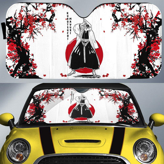 Mayuri Kurotsuchi Car Sunshade Custom Janpan Style Bleach Car Accessories - Gearcarcover - 1