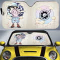 Mayuri Shiina Car Sunshade Anime Collection - Gearcarcover - 1