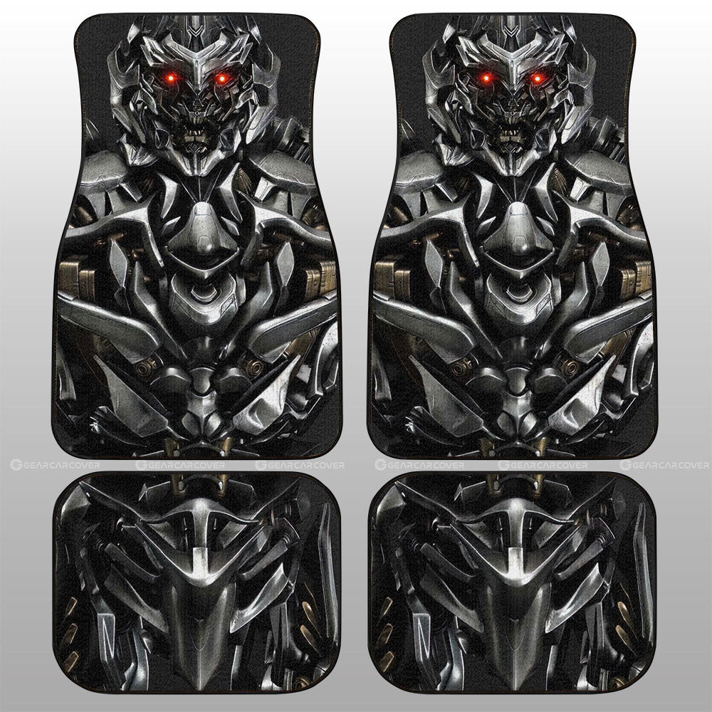 Megatron Car Floor Mats Custom Transformer Car Accessories - Gearcarcover - 1