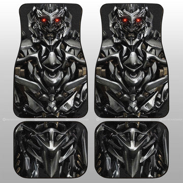 Megatron Car Floor Mats Custom Transformer Car Accessories - Gearcarcover - 1
