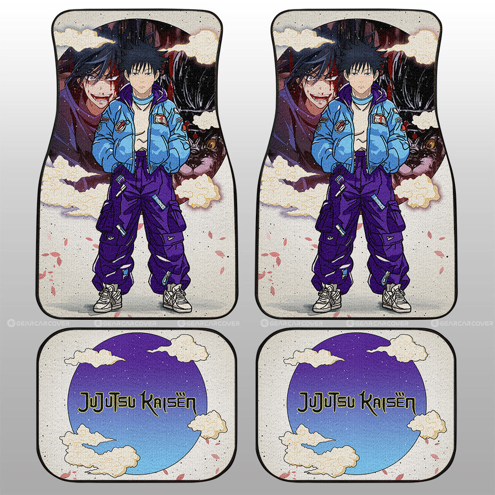 Megumi Fushiguro Car Floor Mats Anime Collection - Gearcarcover - 1