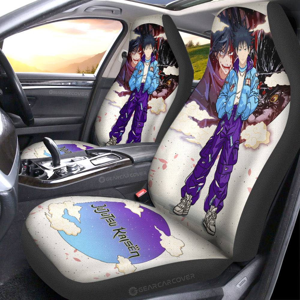 Megumi Fushiguro Car Seat Covers Anime Collection - Gearcarcover - 1