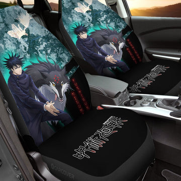 Megumi Fushiguro Car Seat Covers Custom Anime Jujutsu Kaisen Car Accessories - Gearcarcover - 1