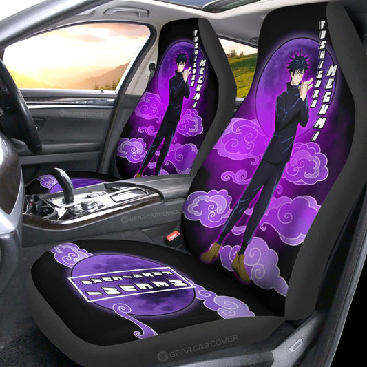 Megumi Fushiguro Car Seat Covers Custom Car Interior Accessories - Gearcarcover - 2