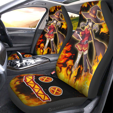 Megumin Car Seat Covers Custom Anime Car Accessories - Gearcarcover - 1