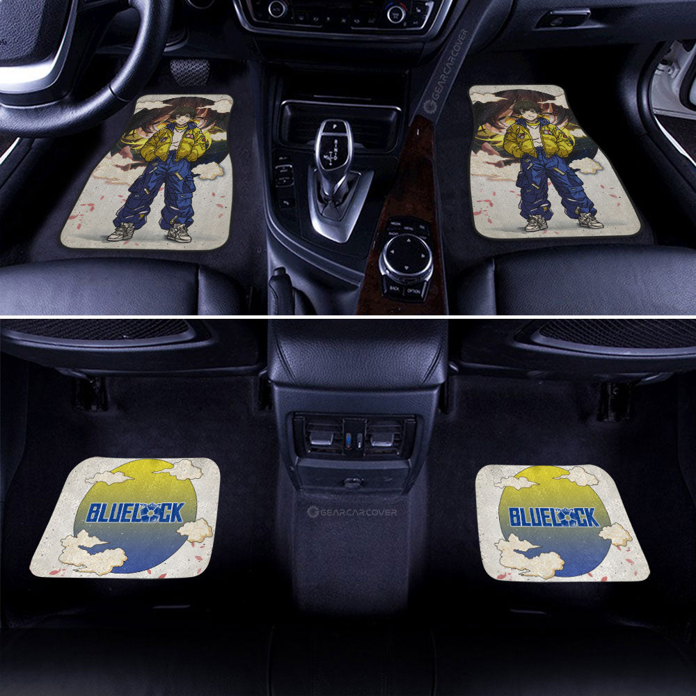 Meguru Bachira Car Floor Mats Anime Collection - Gearcarcover - 2