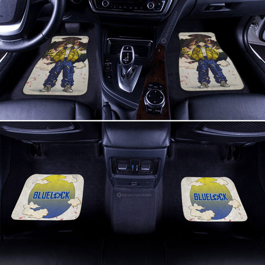 Meguru Bachira Car Floor Mats Anime Collection - Gearcarcover - 2