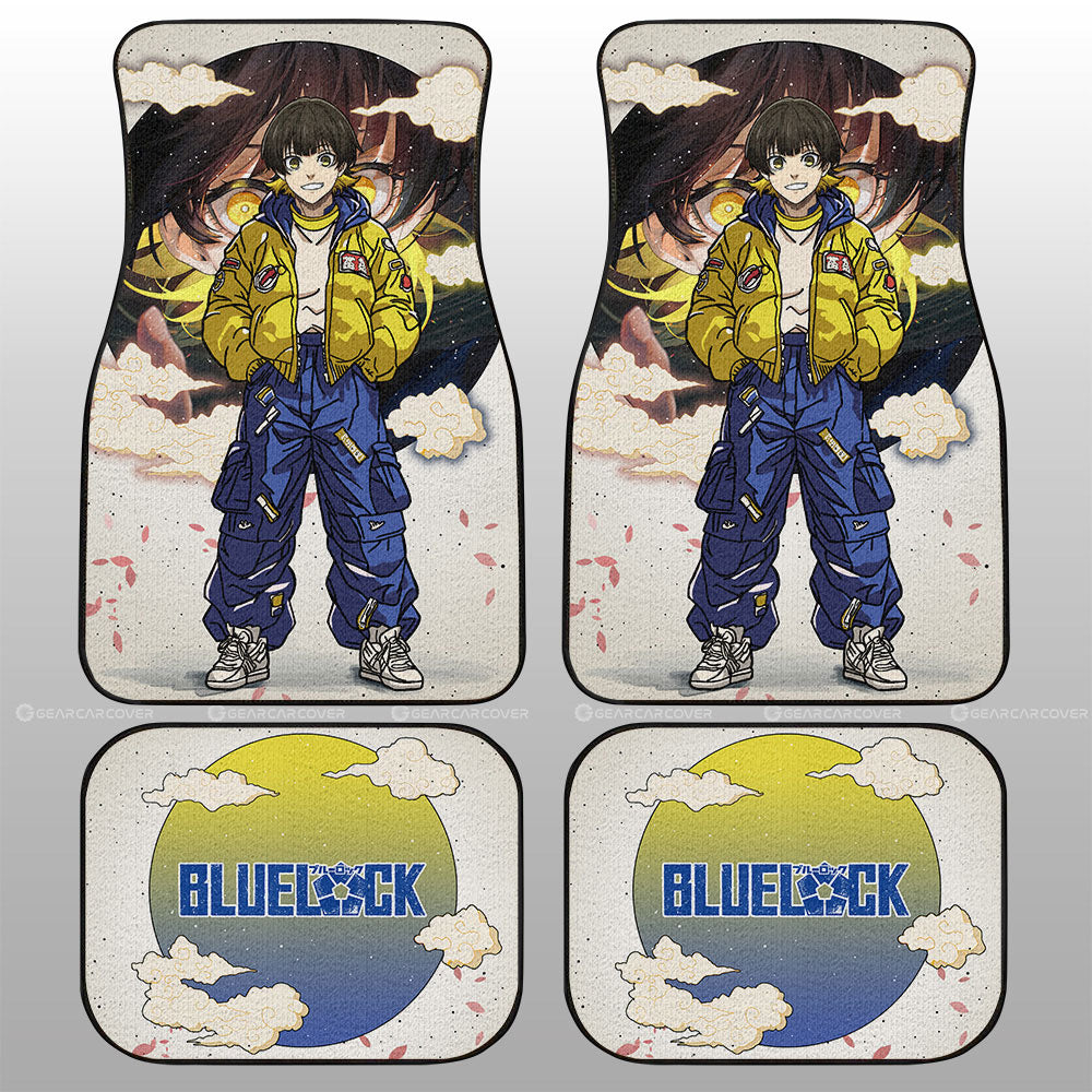 Meguru Bachira Car Floor Mats Anime Collection - Gearcarcover - 1