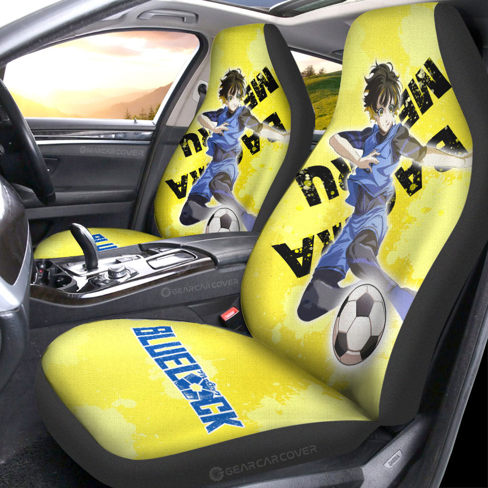 Meguru Bachira Car Seat Covers Custom - Gearcarcover - 3