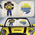 Meguru Bachira Car Sunshade Anime Collection - Gearcarcover - 1