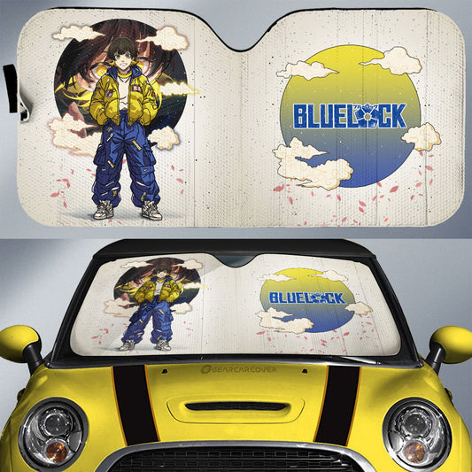 Meguru Bachira Car Sunshade Anime Collection - Gearcarcover - 1