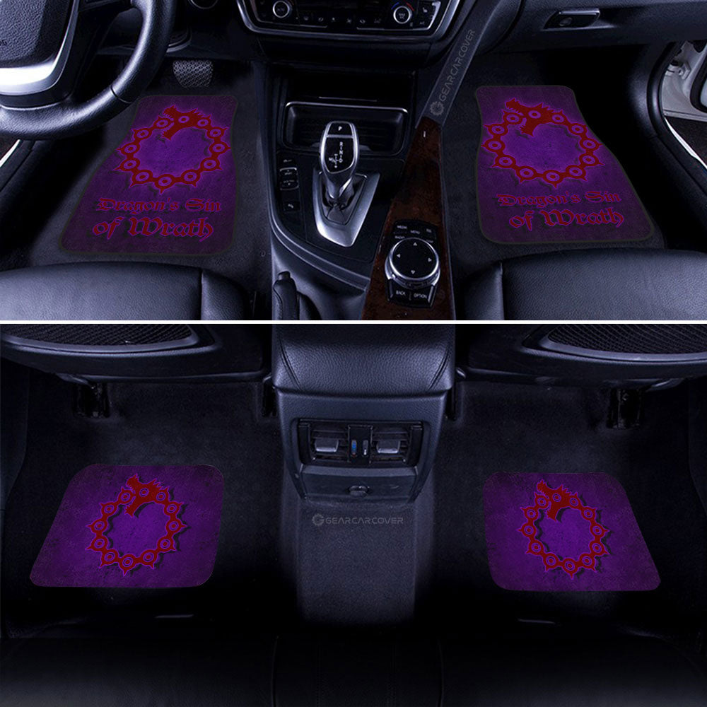 Meliodas Car Floor Mats Custom Car Accessories - Gearcarcover - 2
