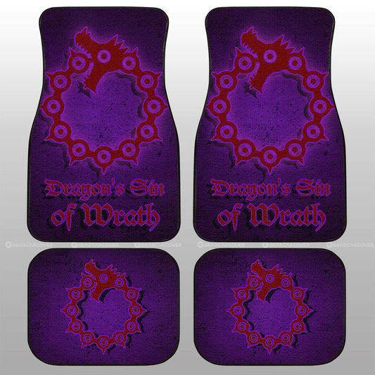Meliodas Car Floor Mats Custom Car Accessories - Gearcarcover - 1