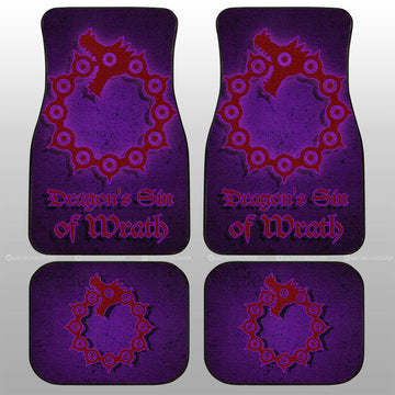 Meliodas Car Floor Mats Custom Car Accessories - Gearcarcover - 1