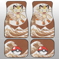 Meowth Car Floor Mats Custom Pokemon Car Accessories - Gearcarcover - 1