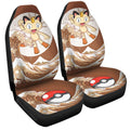Meowth Car Seat Covers Custom Pokemon Car Accessories - Gearcarcover - 3